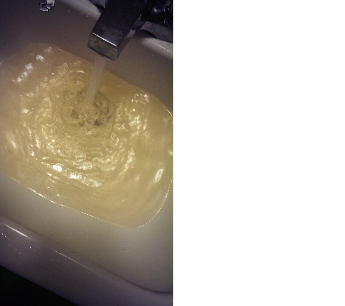 Discoloured tap water in Winnipeg on Friday, September 13, 2013