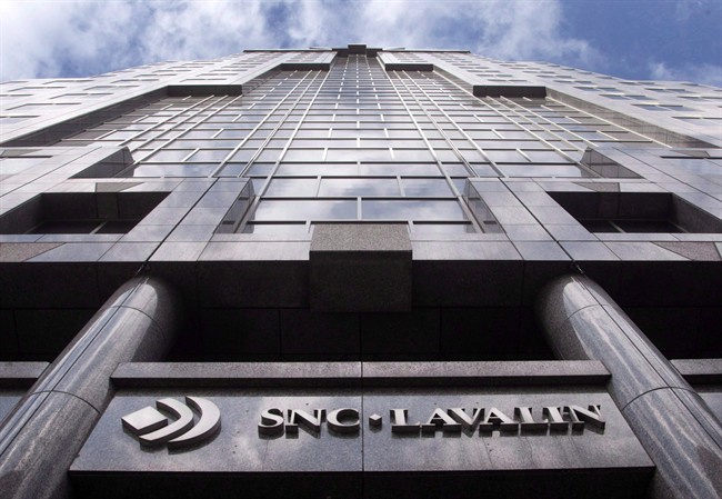 The headquarters of engineering giant SNC-Lavalin are seen in Montreal on March 26, 2012.