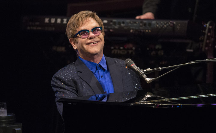 Elton John, pictured on Sept. 16, 2013.