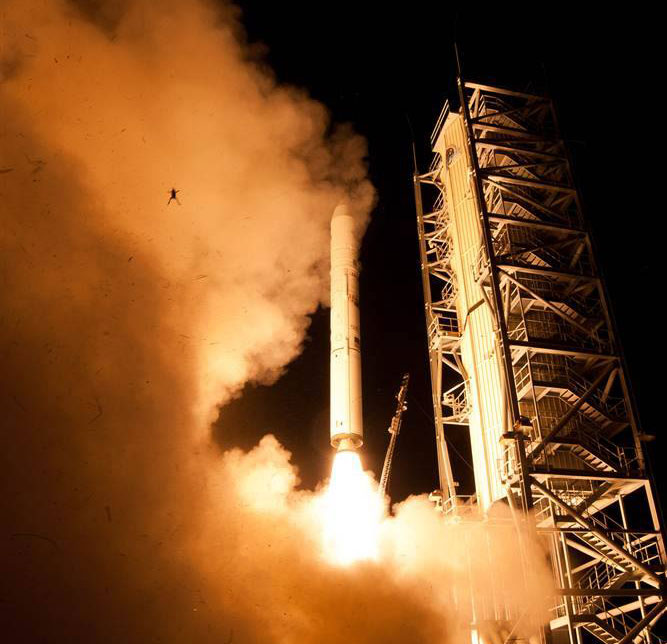 Frog takes flight during NASA launch - image