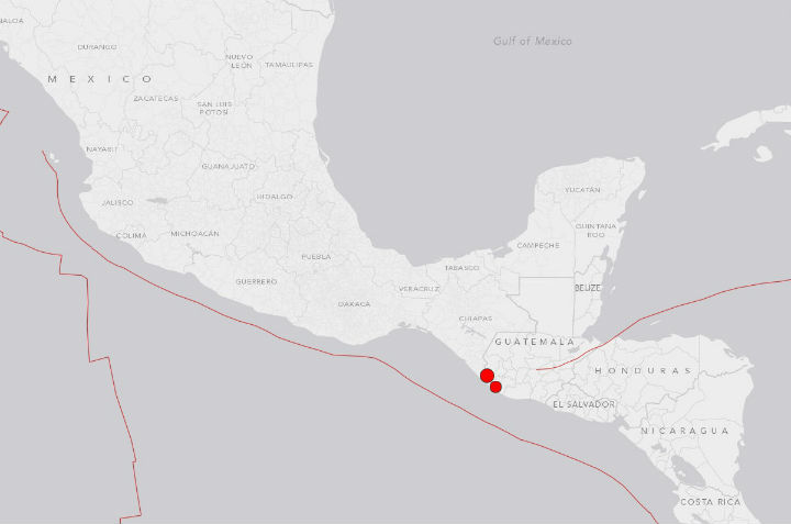 A 6.5-magnitude earthquake has shaken Guatemala's Pacific coastline.