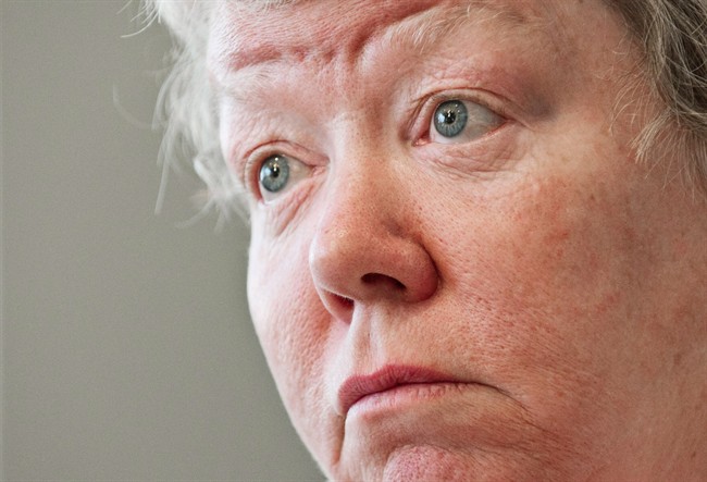 Patricia Seth, a former Huronia Regional Centre resident and plaintiff in the class action proceeding against the Ontario government, is interviewed in Toronto on Wednesday, Sept. 11, 2013.