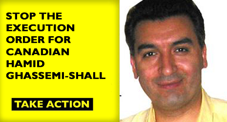 Hamid Ghassemi Shall Iran Toronto Death row