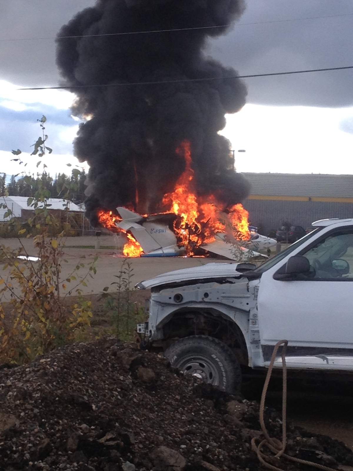 Pilot of Fort Nelson plane crash escapes with minor injuries - image