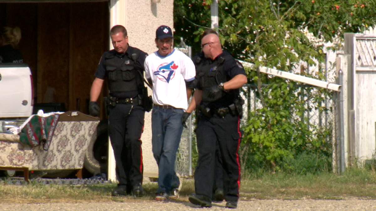 Police have charged a 47-year old man with several charges after a standoff Tuesday forced six schools in Northwest Regina to be put on lockdown.