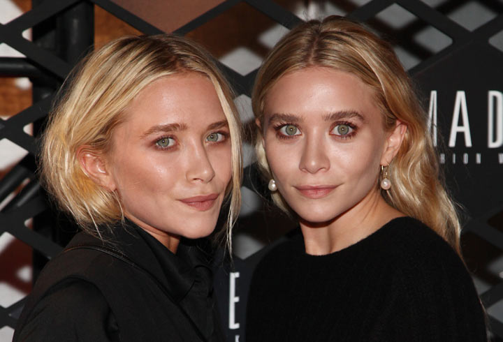Mary-Kate Olsen and Ashley Olsen attend the Lexus Design Disrupted Fashion Event at SIR Stage 37 on September 5, 2013 in New York City. 