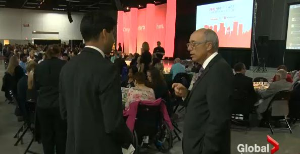 WATCH: A day in the life of Mayor Stephen Mandel - Edmonton | Globalnews.ca