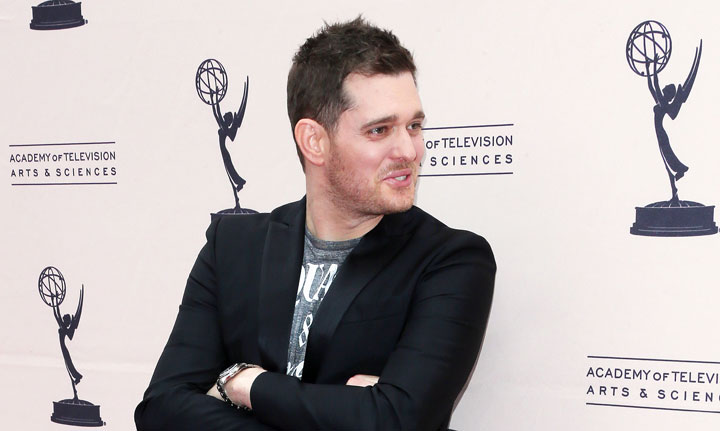 Michael Bublé, pictured in April 2013.