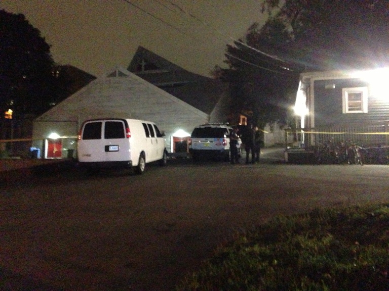 The injured officer, a constable who has been with the police force for six years, was taken to hospital with non life-threatening injuries.