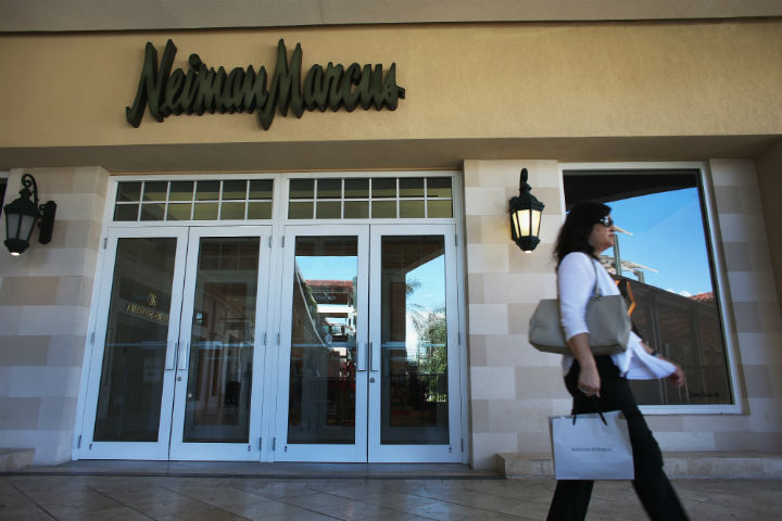  The exterior of a Neiman Marcus store is seen on September 9, 2013 in Coral Gables, Florida. Reports indicate that Neiman Marcus is being sold for $6 billion to Ares Management and the Canada Pension Plan Investment Board. 