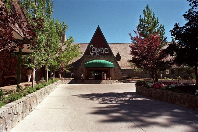 This July 1997 file photo shows The Cal Neva Lodge. The Cal Neva hotel-casino straddling the California-Nevada line will close for more than a year beginning Monday to allow for the multimillion-dollar project. Criswell-Radovan co-owner Robert Radovan says the 219-room, 10-story hotel and 6,000-square-foot (560-square-meter) casino will be upgraded in an effort to revive the struggling property. 