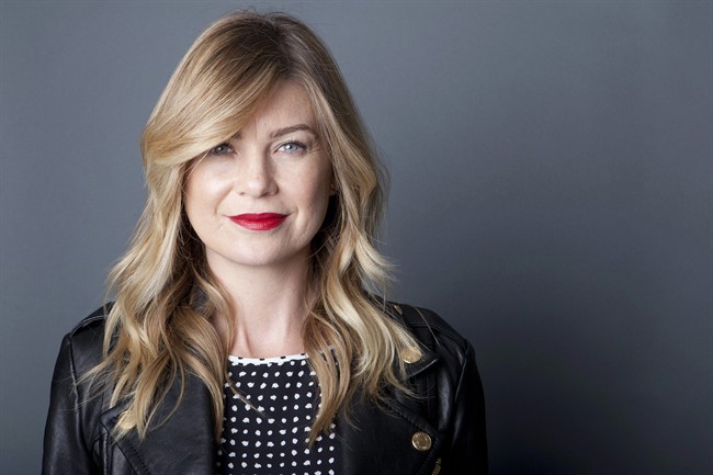Best known for playing the lead role, Meredith Grey, in the ABC Network drama series, "Grey's Anatomy," American actress Ellen Pompeo poses for a portrait in celebration of the 200th episode, on Monday, Sept. 23, 2013,.