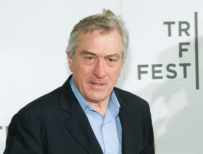 In this April 27, 2013 file photo, actor Robert De Niro attends "The King of Comedy" screening in New York.