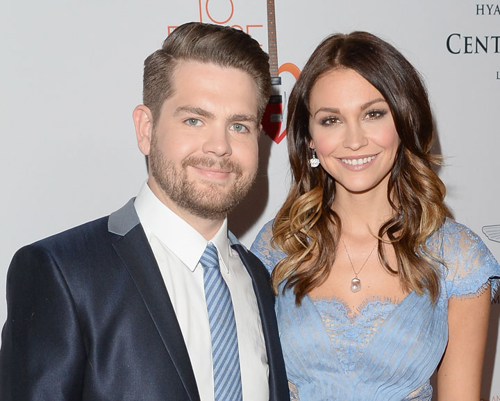 Jack Osbourne and his wife Lisa, pictured in May 2013.