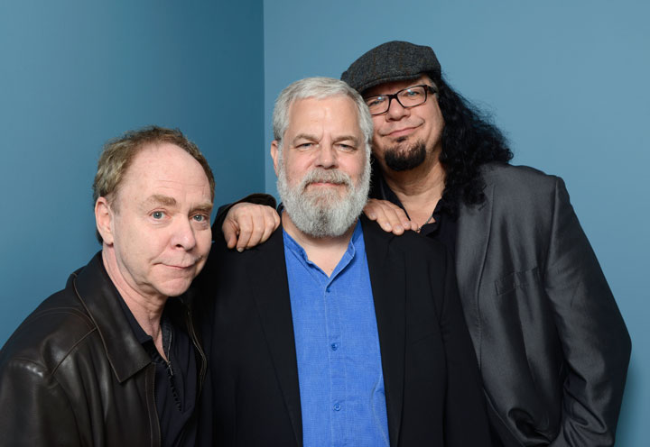 Penn & Teller with Tim Jenison, photographed at TIFF.