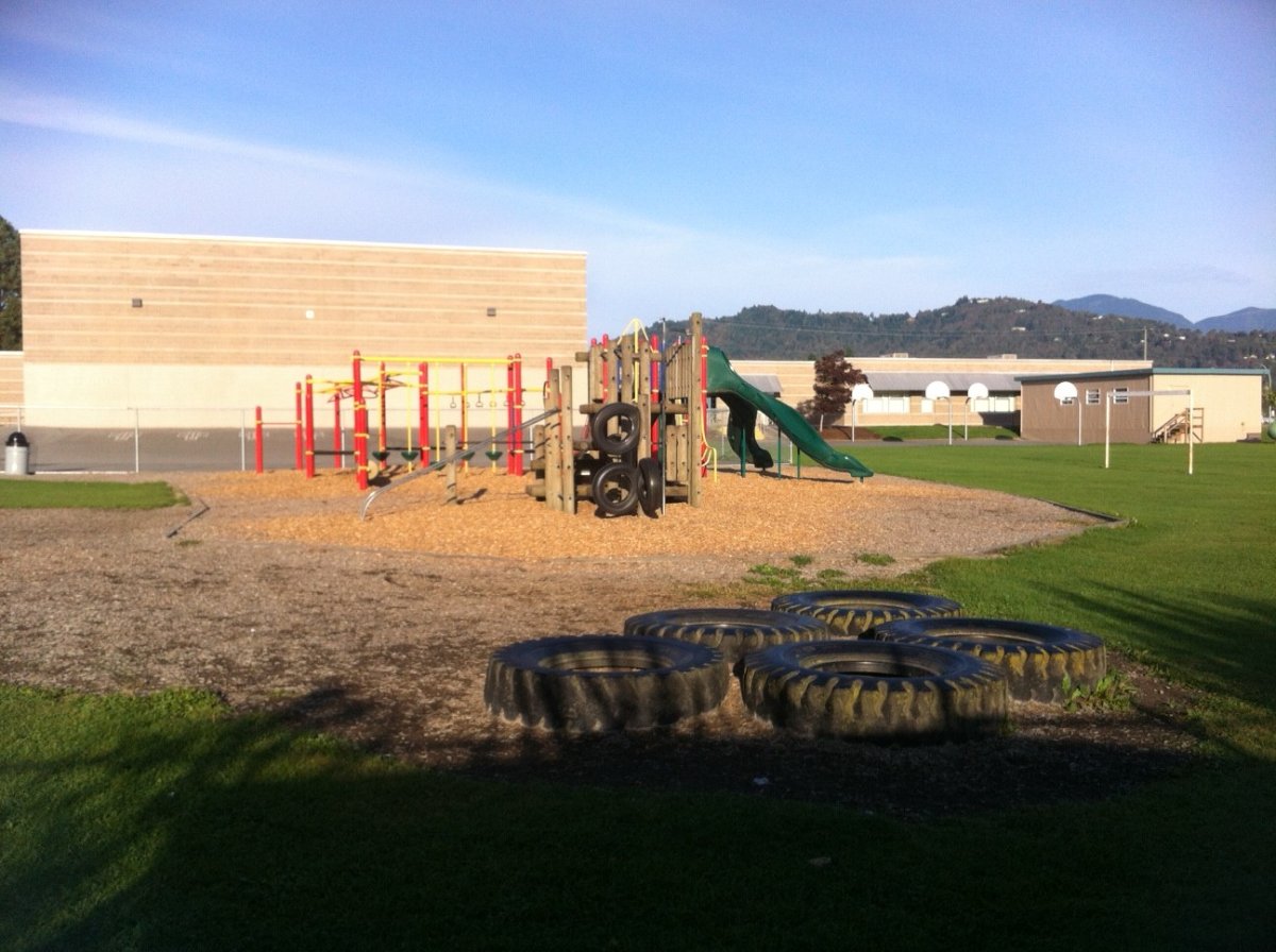 Parents at Evans Elementary School in Chilliwack are hoping to build a new, accessible playground. 