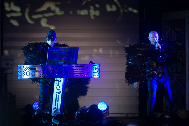 Chris Lowe and Neil Tennant of Pet Shop Boys, pictured in June 2013.