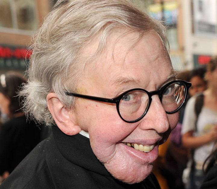 Roger Ebert, pictured in Toronto in 2011.