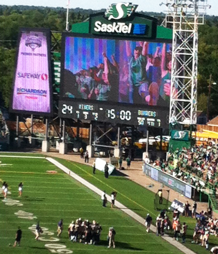 Winnipeg Blue Bombers ready for rematch against Saskatchewan Roughriders.