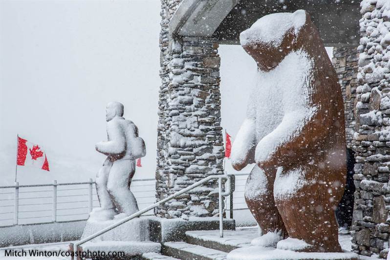 Snow up at Whistler Credit: Mitch Winton / coastphoto.com.