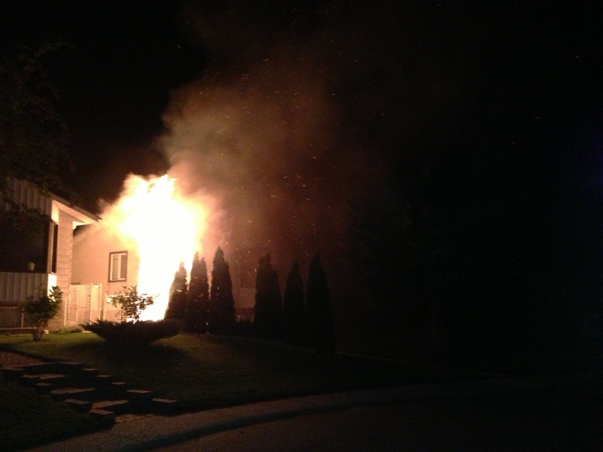 Fire crews were called to a house fire in south east Edmonton shortly after 4 a.m. Thursday, September 12, 2013. 
