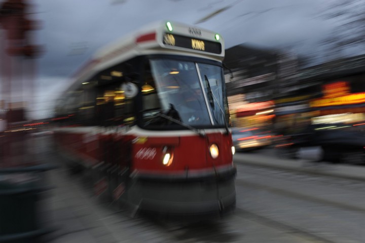 The intersection of College St. and Spadina Ave. has reopened to traffic Monday morning following a three-week closure for streetcar track repairs.