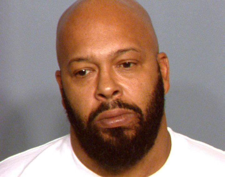 Marion 'Suge' Knight in a 2012 booking photo.