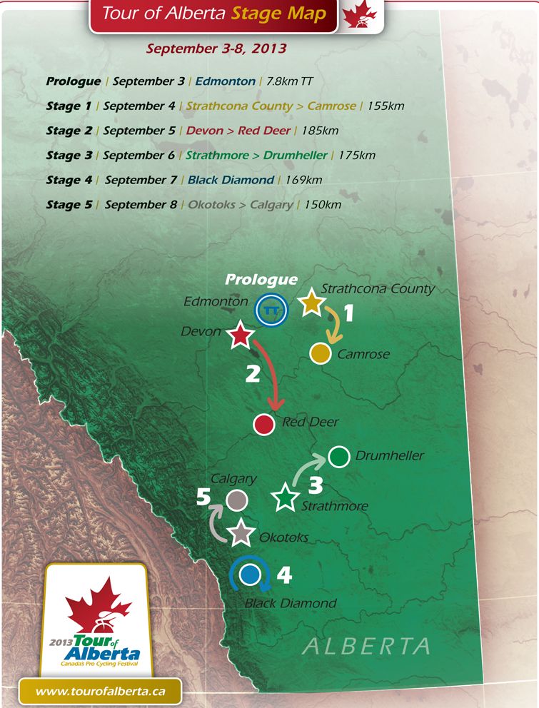 Tour of Alberta winds its way through the province - image