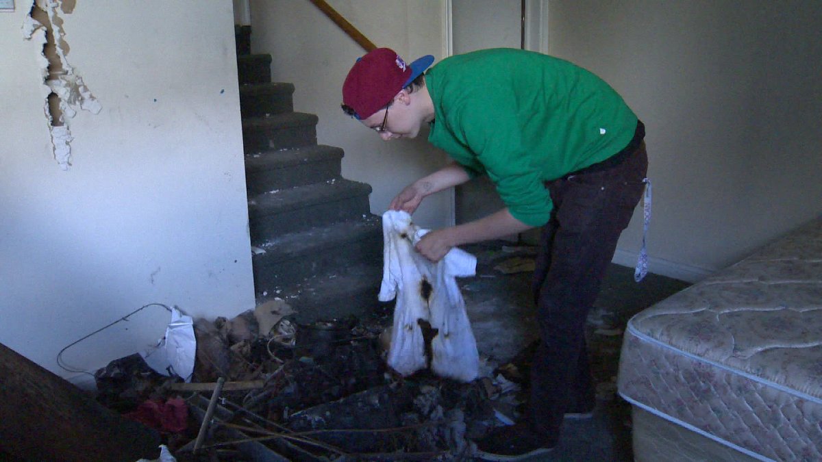 Tyler McCaig is starting off his school year differently than most: he is crowdfunding to replace items destroyed in a recent fire.