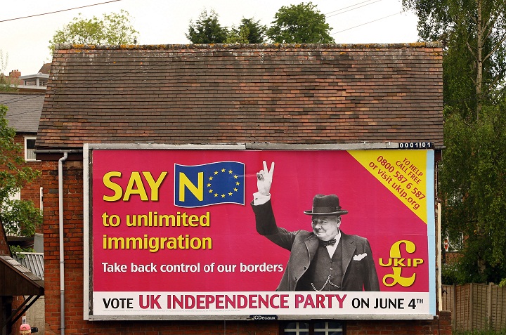 UKIP poster England