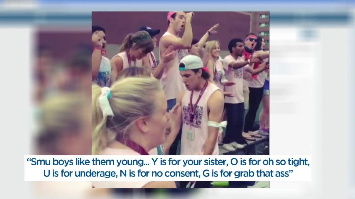 Between 300 and 400 students at a Frosh Week event at Saint Mary's University chanted about non-consensual, underage sex.