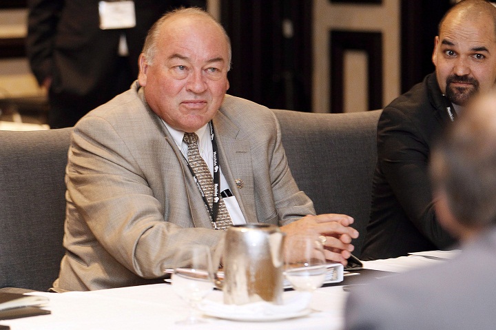 Northwest Territories Premier Bob McLeod attends the 2013 Western Premier's Conference in Winnipeg, Monday, June 17, 2013.