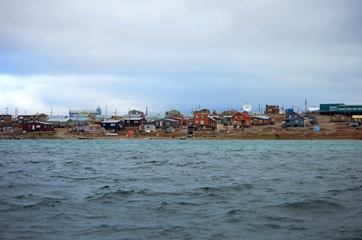 A view of Gjoa Haven, Nunavut on Wednesday, August 21, 2013.