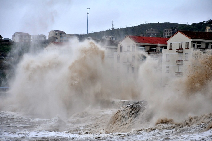 Typhoon hits southeastern China, with winds, rain that cut power ...