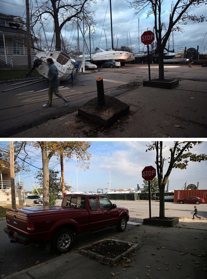 Then and now: Recovery after Hurricane Sandy - image