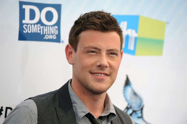Cory Monteith, pictured in 2012.
