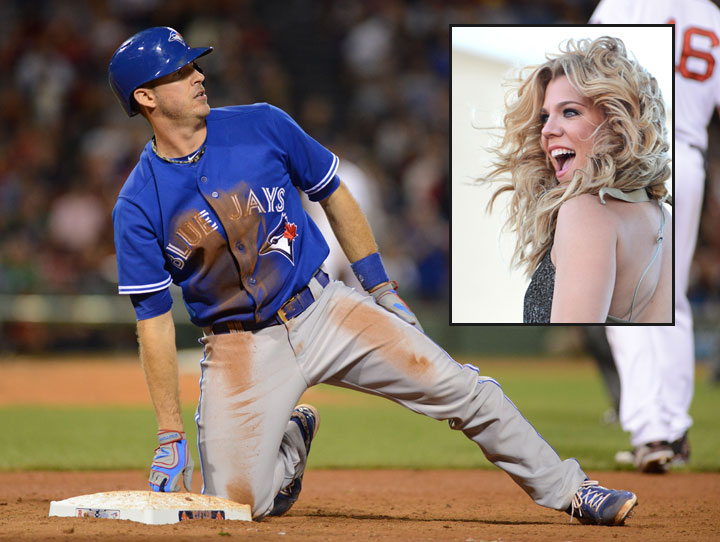J.P. Arencibia of the Toronto Blue Jays is engaged to singer Kimberly Perry.
