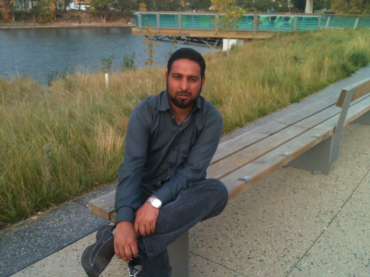 Aris Mustafa, 25, is described as having short black hair and a beard. He was last seen wearing a green hoodie with white vertical stripes, jeans and white shoes.