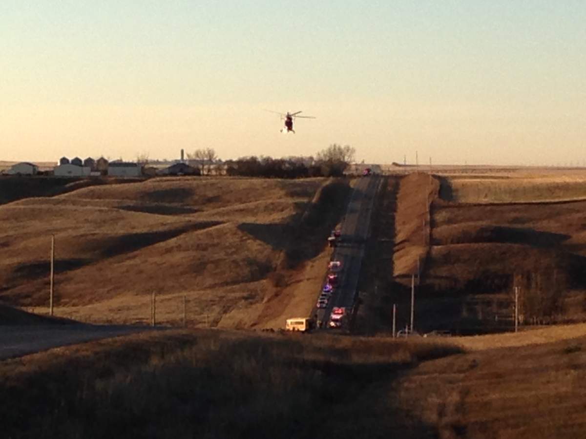 Driver’s child among children injured in school bus crash north of ...