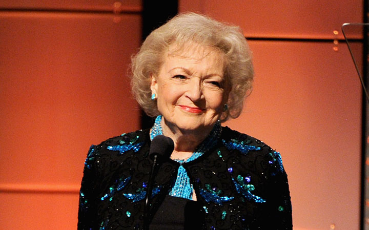 Betty White, pictured in June 2013.