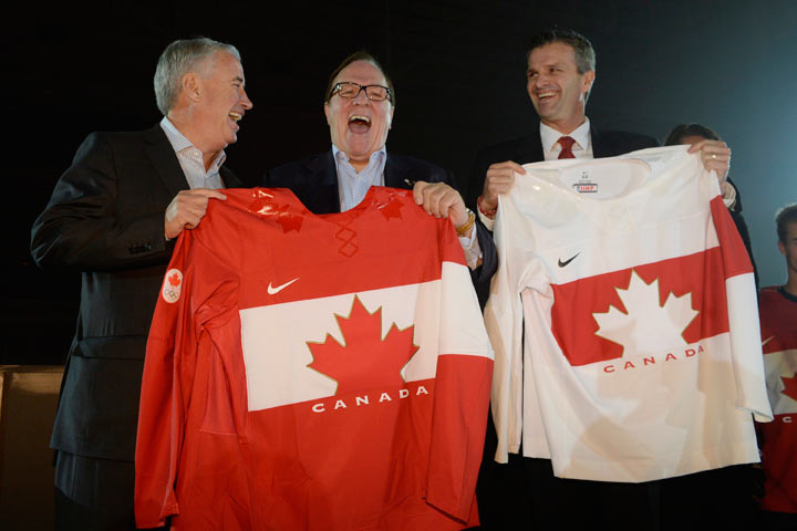 Team Canada jerseys