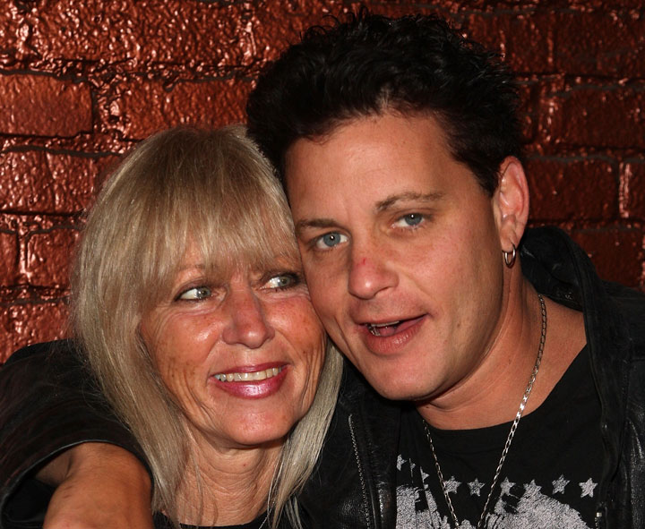 Judy Haim and her son, actor Corey Haim, pictured in 2007.