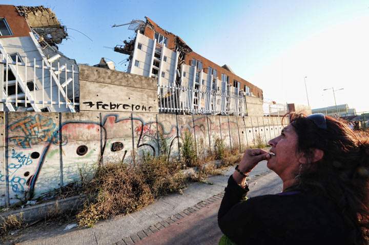 Chile earthquake damage