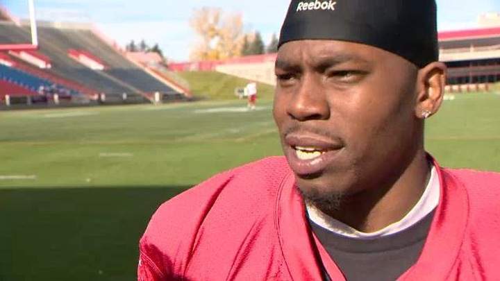 The Blue Bombers acquired Chris Randle from the Stampeders on Monday.