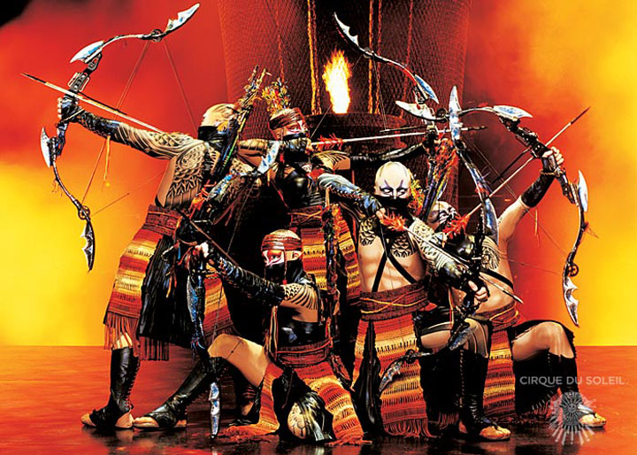 Cirque du Soleil's Ka in Las Vegas.