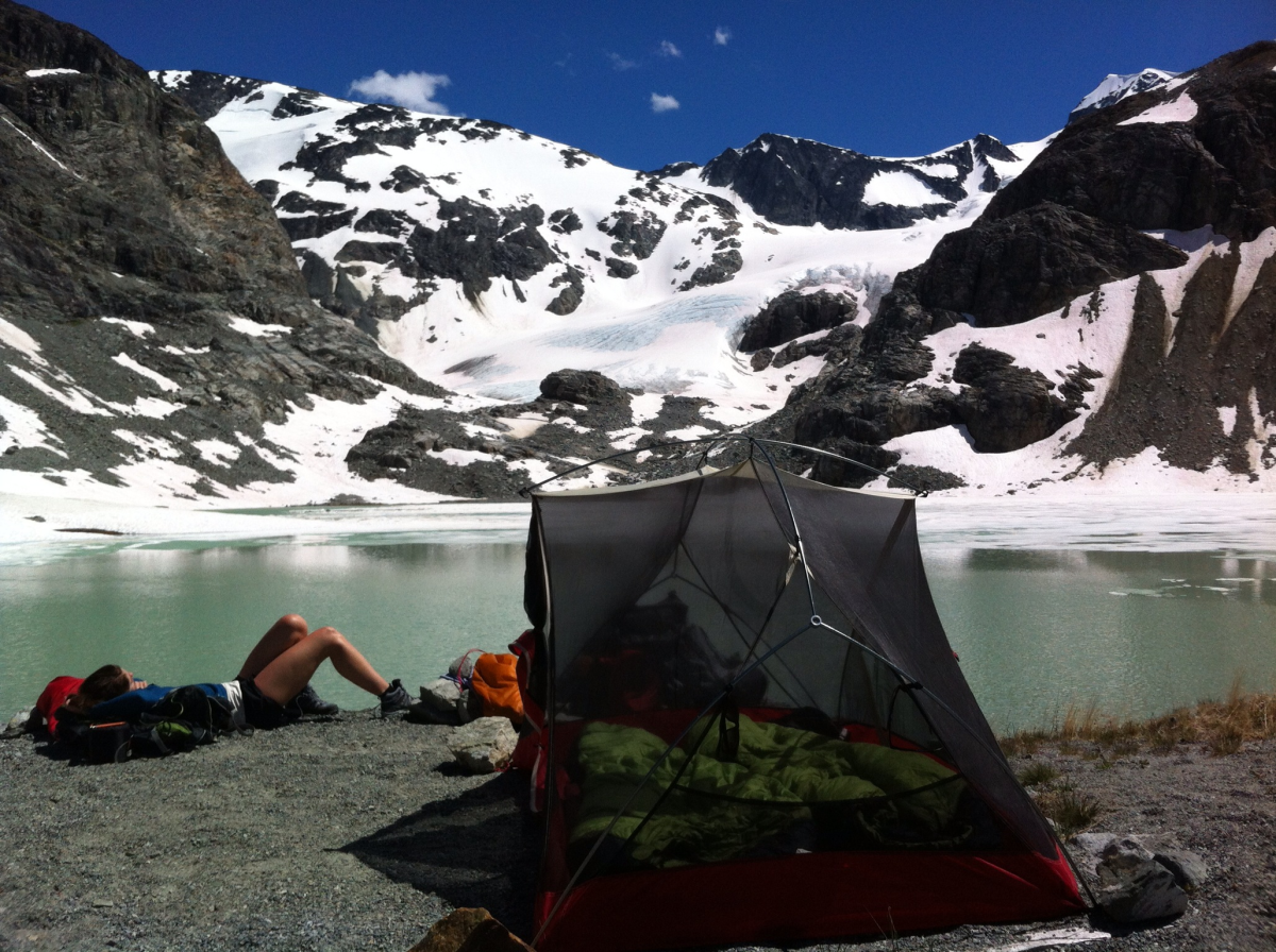 Cliff Evans - Wedgemount Lake.