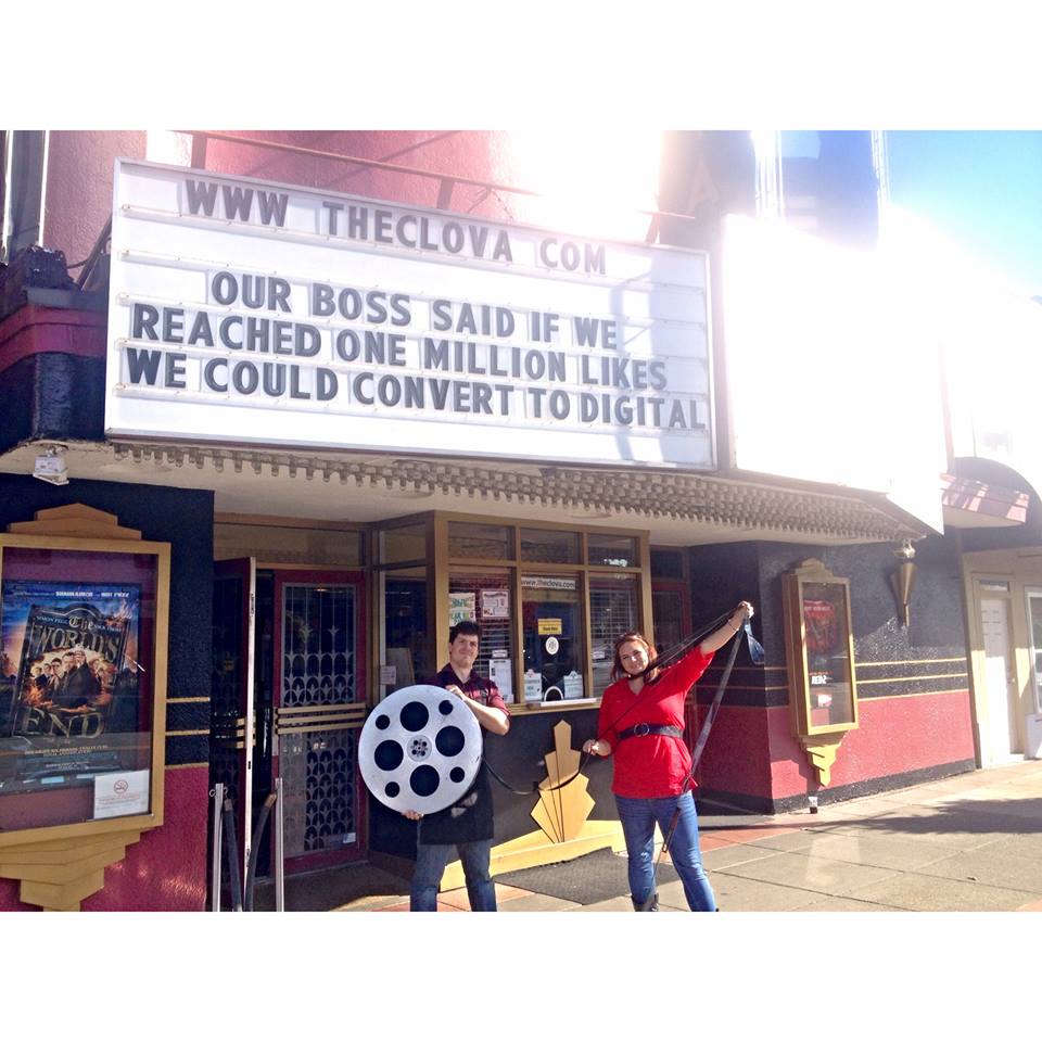 Cloverdale’s only movie theatre desperate to go digital - image