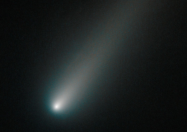 Comet ISON, taken by the Hubble Space Telescope on Oct. 9.