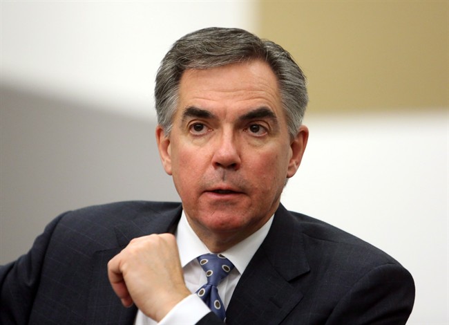 Former Conservative federal cabinet minister Jim Prentice is shown during an interview in Ottawa on Monday, November 19, 2012. 