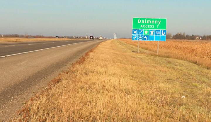 The community of Dalmeny, Sask. will benefit from a newly refurbished access road.
